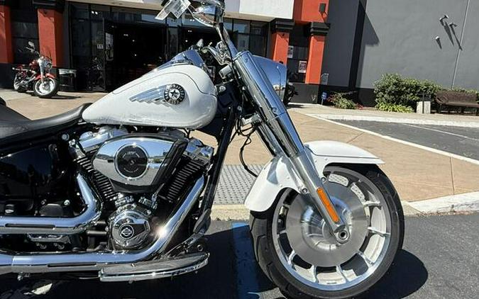 2026 Harley-Davidson® Fat Boy® Vivid Black Chrome Trim