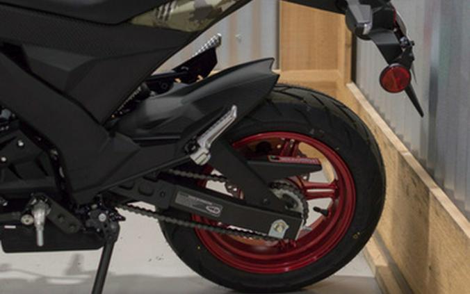 2025 Kawasaki Z125 PRO Cypher Camo Beige