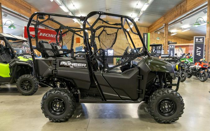 2024 Honda Pioneer 700-4 Base - BLACK FOREST GREEN