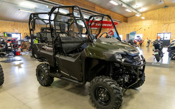 2024 Honda Pioneer 700-4 Base - BLACK FOREST GREEN