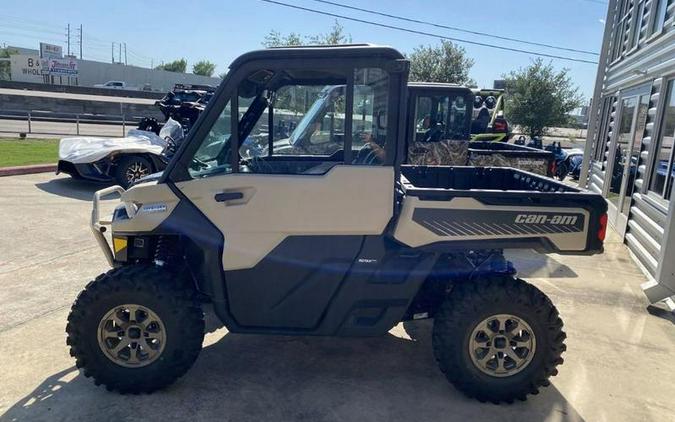 2024 Can-Am® Defender Limited HD10 Desert Tan & Timeless Black