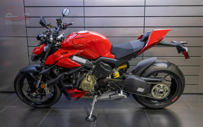 2024 Ducati Streetfighter V4 Red