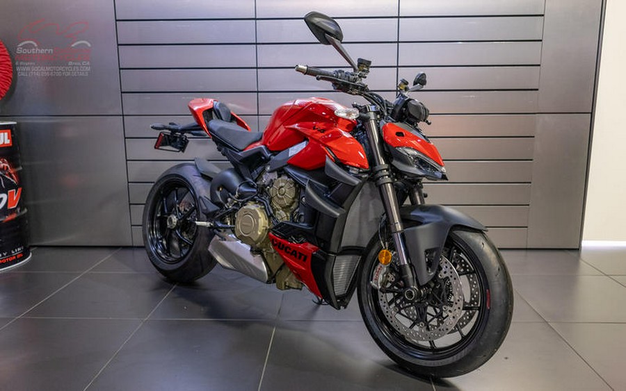 2024 Ducati Streetfighter V4 Red