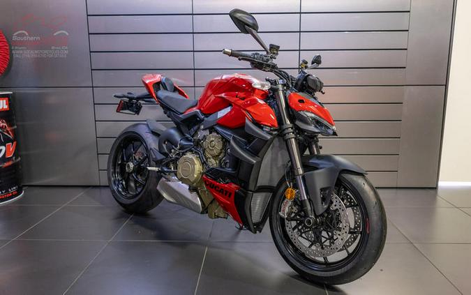 2024 Ducati Streetfighter V4 Red