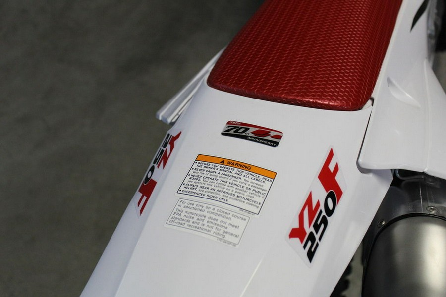 2026 Yamaha YZ 250F 70th Anniversary Edition