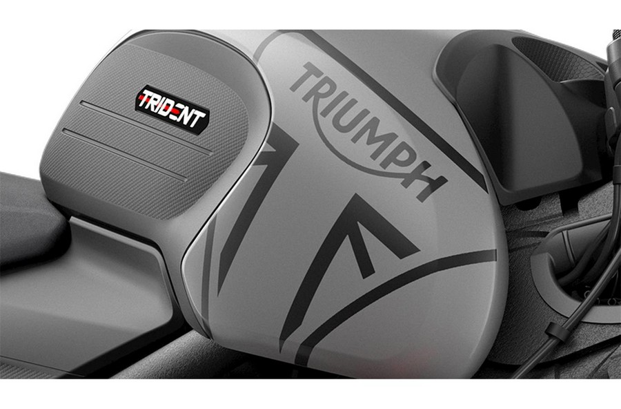 2023 Triumph Trident 660 - Matt Baja Orange - DEMO