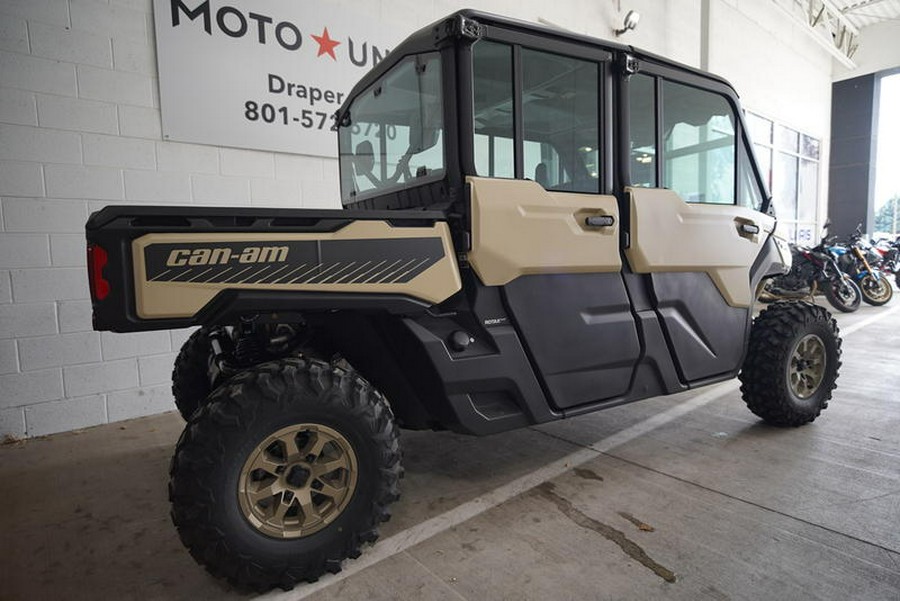 2024 Can-Am® Defender MAX Limited HD10 Desert Tan & Timeless Black