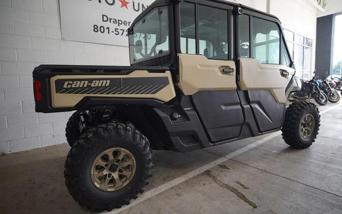 2024 Can-Am® Defender MAX Limited HD10 Desert Tan & Timeless Black