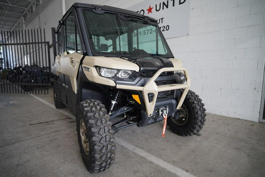 2024 Can-Am® Defender MAX Limited HD10 Desert Tan & Timeless Black