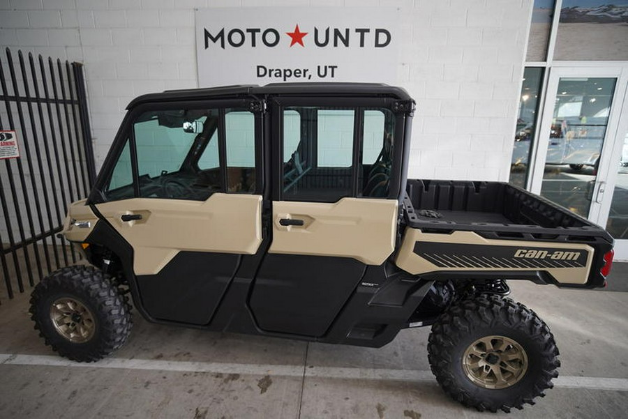 2024 Can-Am® Defender MAX Limited HD10 Desert Tan & Timeless Black