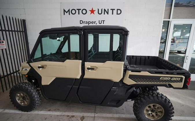 2024 Can-Am® Defender MAX Limited HD10 Desert Tan & Timeless Black