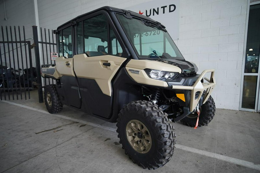 2024 Can-Am® Defender MAX Limited HD10 Desert Tan & Timeless Black