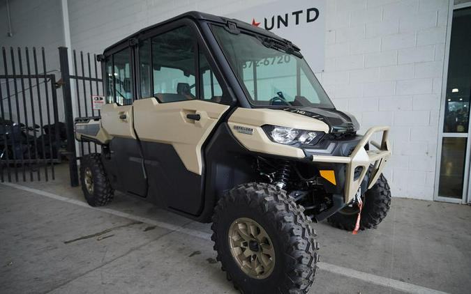 2024 Can-Am® Defender MAX Limited HD10 Desert Tan & Timeless Black