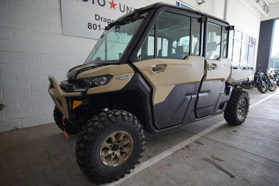 2024 Can-Am® Defender MAX Limited HD10 Desert Tan & Timeless Black