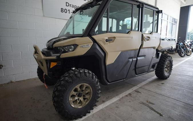 2024 Can-Am® Defender MAX Limited HD10 Desert Tan & Timeless Black