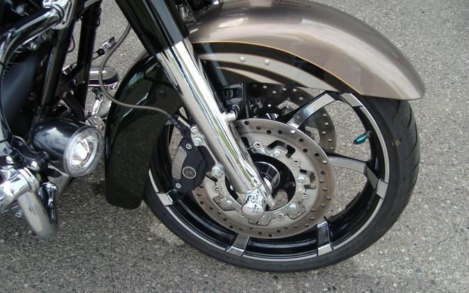 2013 Harley-Davidson® CVO™ Road Glide® Custom Roman Gold & Burnt Emerald with Edge Graphics