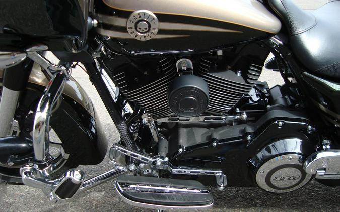 2013 Harley-Davidson® CVO™ Road Glide® Custom Roman Gold & Burnt Emerald with Edge Graphics