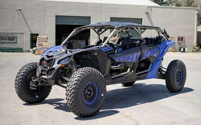 2024 Can-Am® Maverick X3 MAX X rs Turbo RR with Smart-Shox Dazzling Blue & Carbon Black