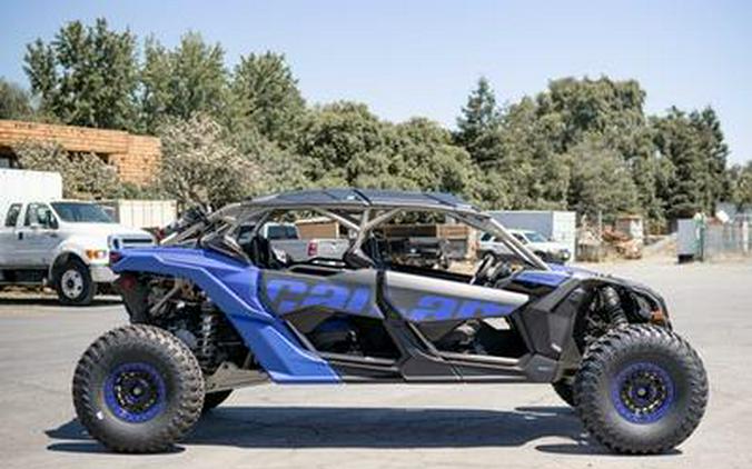 2024 Can-Am® Maverick X3 MAX X rs Turbo RR with Smart-Shox Dazzling Blue & Carbon Black