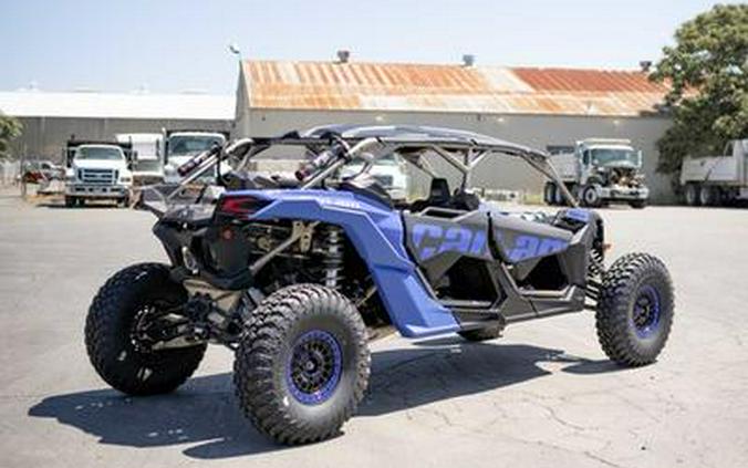 2024 Can-Am® Maverick X3 MAX X rs Turbo RR with Smart-Shox Dazzling Blue & Carbon Black