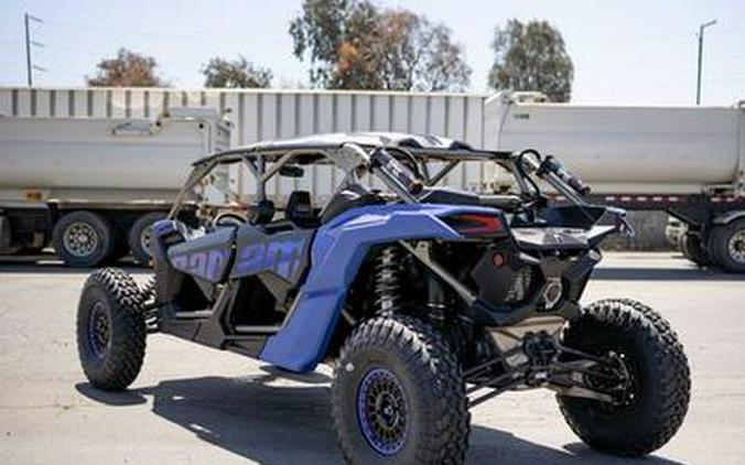 2024 Can-Am® Maverick X3 MAX X rs Turbo RR with Smart-Shox Dazzling Blue & Carbon Black