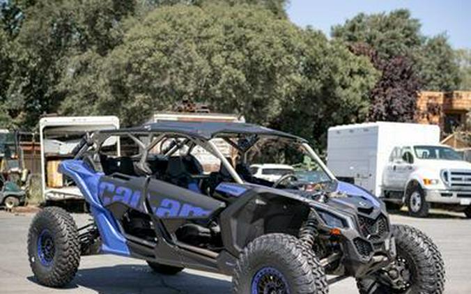 2024 Can-Am® Maverick X3 MAX X rs Turbo RR with Smart-Shox Dazzling Blue & Carbon Black