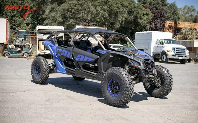 2024 Can-Am® Maverick X3 MAX X rs Turbo RR with Smart-Shox Dazzling Blue & Carbon Black