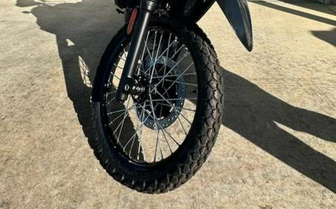 2025 Kawasaki KLR®650 S Metallic Matte Old School Green ABS