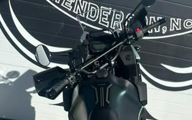 2025 Kawasaki KLR®650 S Metallic Matte Old School Green ABS