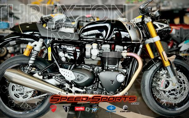 2024 Triumph Thruxton RS Jet Black/Silver Ice