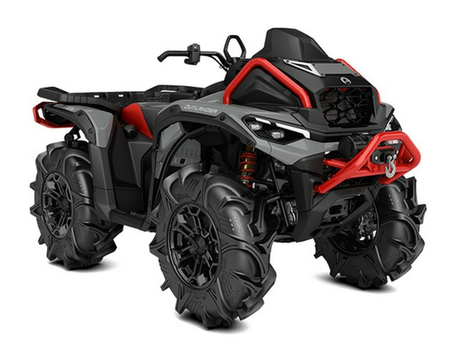 2025 Can-Am Outlander X Mr 1000R Granite Grey & Legion Red