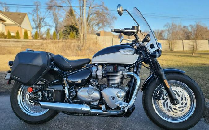 2023 Triumph Bonneville Speedmaster Sapphire Black/Fusion White