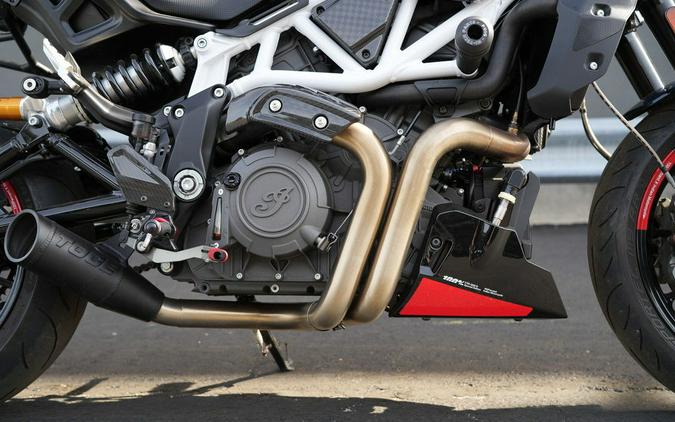2024 Indian Motorcycle FTR x 100% R Carbon Blue Candy Carbon