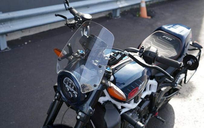 2024 Indian Motorcycle FTR x 100% R Carbon Blue Candy Carbon