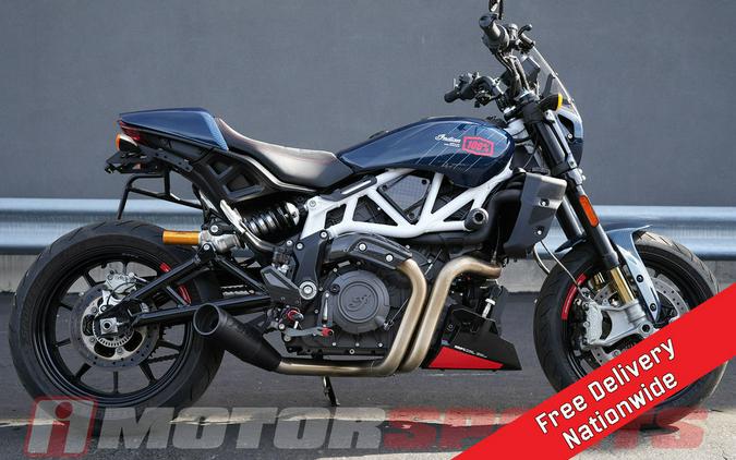 2024 Indian Motorcycle FTR x 100% R Carbon Blue Candy Carbon