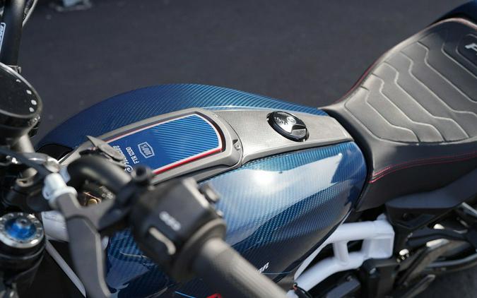2024 Indian Motorcycle FTR x 100% R Carbon Blue Candy Carbon