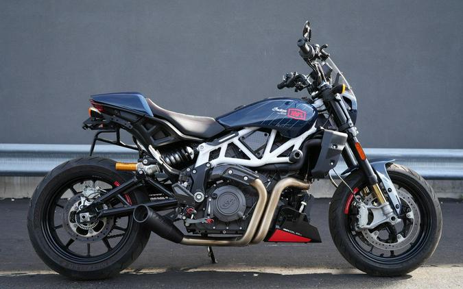 2024 Indian Motorcycle FTR x 100% R Carbon Blue Candy Carbon