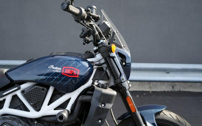 2024 Indian Motorcycle FTR x 100% R Carbon Blue Candy Carbon