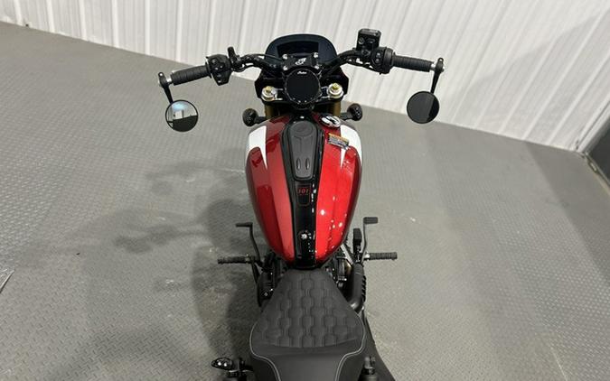 2025 Indian 101 Scout Sunset Red Metallic with Graphics