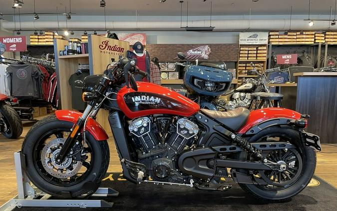 2023 Indian Motorcycle® Scout® Bobber ABS Icon Indy Red