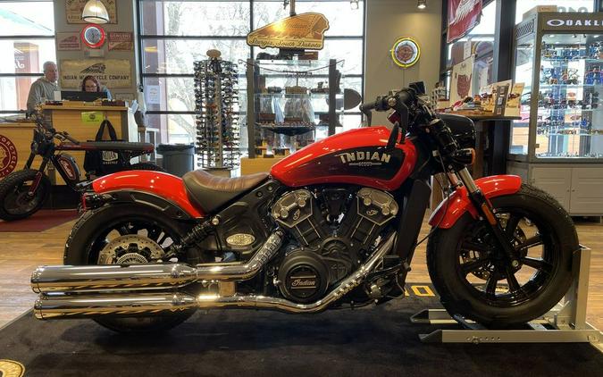 2023 Indian Motorcycle® Scout® Bobber ABS Icon Indy Red