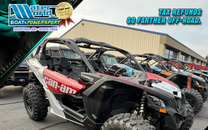 2025 Can-Am® Maverick X3 DS Turbo Fiery Red & Hyper Silver