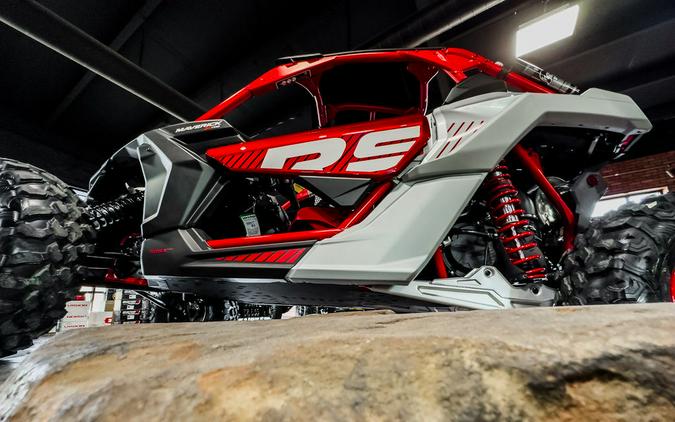 2024 Can-Am® Maverick X3 X rs Turbo RR Fiery Red & Hyper Silver