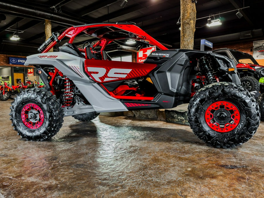 2024 Can-Am® Maverick X3 X rs Turbo RR Fiery Red & Hyper Silver