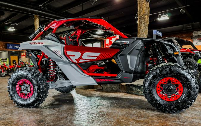 2024 Can-Am® Maverick X3 X rs Turbo RR Fiery Red & Hyper Silver