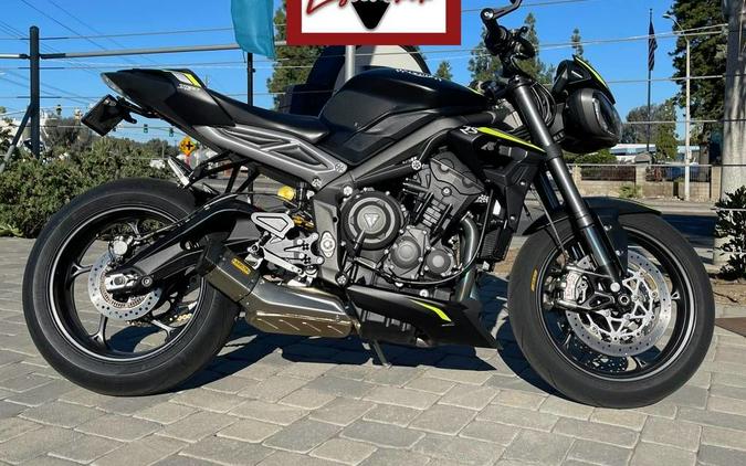 2020 Triumph Street Triple RS Matte Jet Black