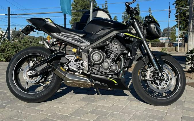 2020 Triumph Street Triple RS Matte Jet Black