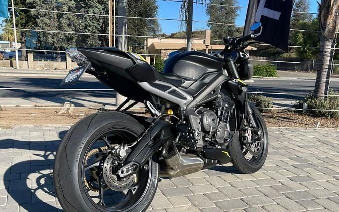 2020 Triumph Street Triple RS Matte Jet Black