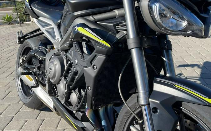 2020 Triumph Street Triple RS Matte Jet Black