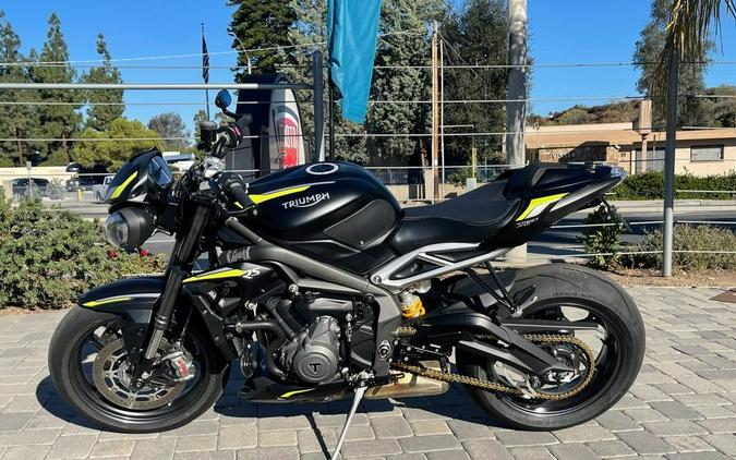 2020 Triumph Street Triple RS Matte Jet Black